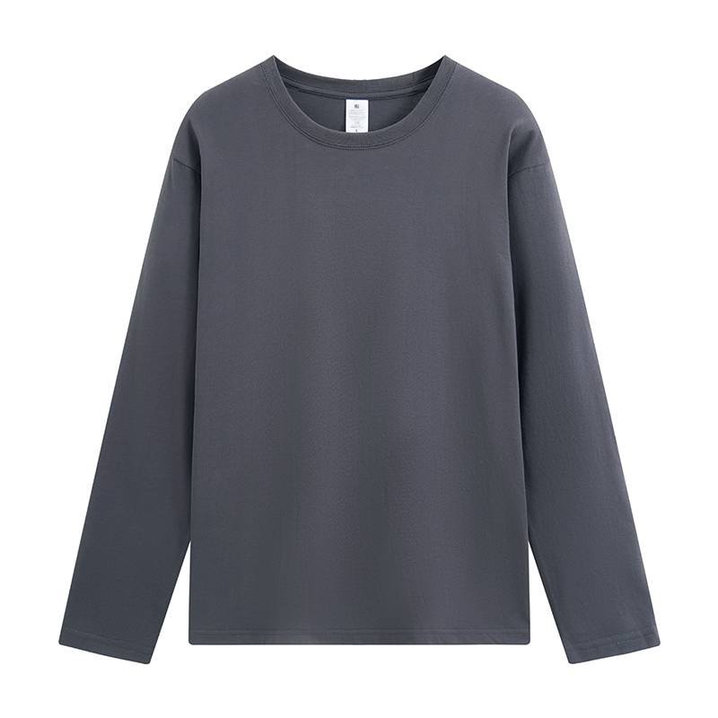 New Product Explosion middle-collar men's long sleeve t-shirts With big promotion