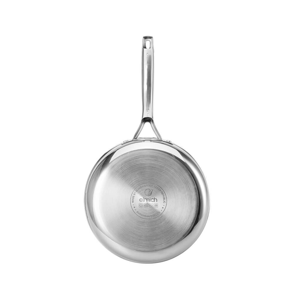 best seller Elmich brand 2 Ply stainless steel pans - size 28cm, thickness 2.8mm, good solution for everyone