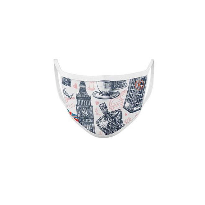 2020 New Product Custom Design Light up EL Panel Led Sound Reactive Mask for DJ Rave Party Event Festival Case Print Halloween