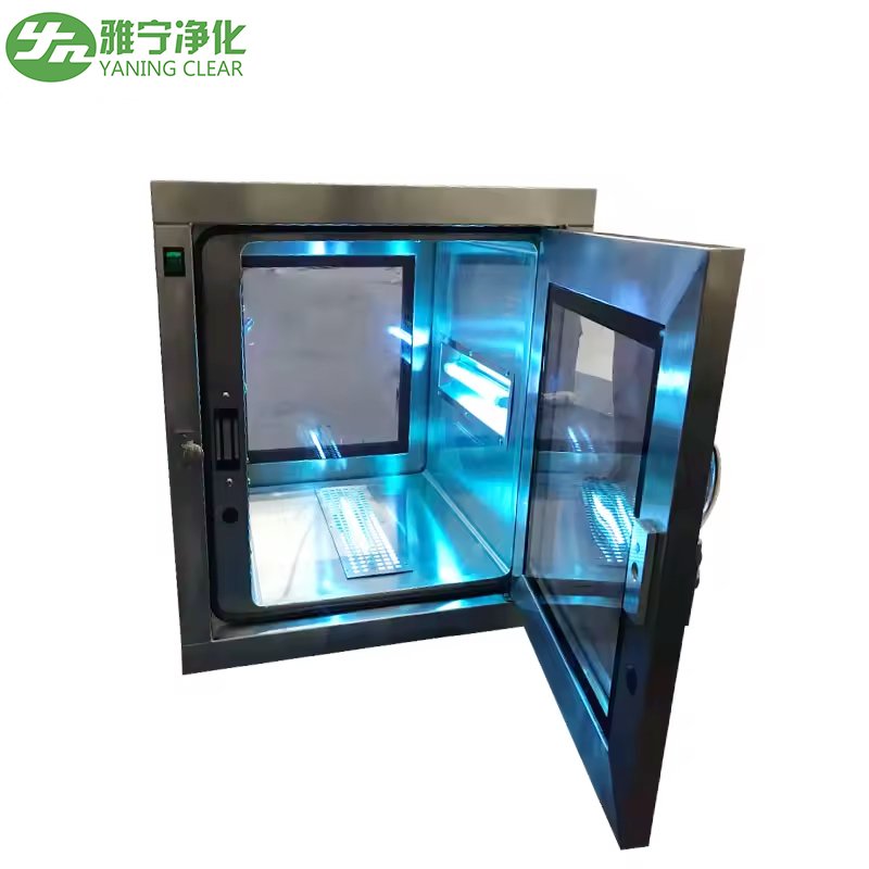 el Pass Box Static Type Electrical Interlock Clean Room Pass Through Box For use in laboratories or hospital operating rooms