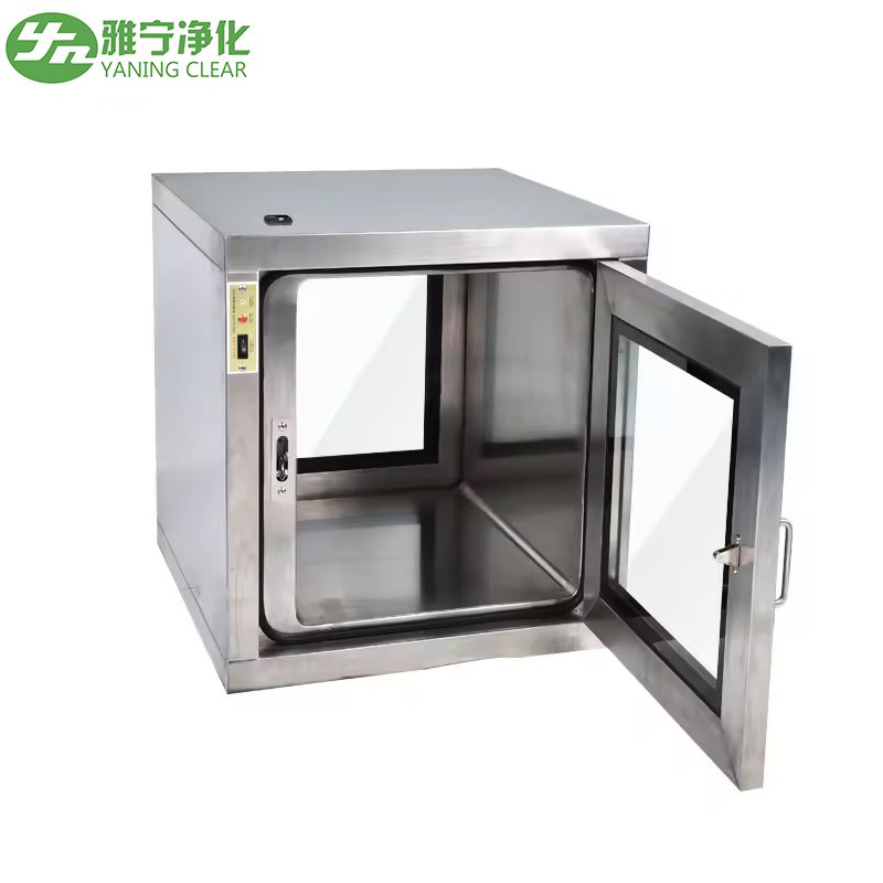 el Pass Box Static Type Electrical Interlock Clean Room Pass Through Box For use in laboratories or hospital operating rooms