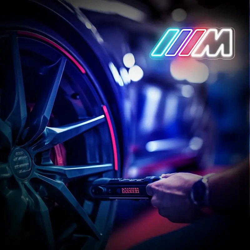 5V USB Powered Brightness Adjustable Wall Hanging IIIM Car led light Neon Signs for Garage Wall Decor