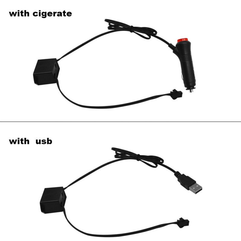 1m 3m 5m flexible neon lights EL luminescent cables waterproof party DIY atmosphere decorative light led strip with usb