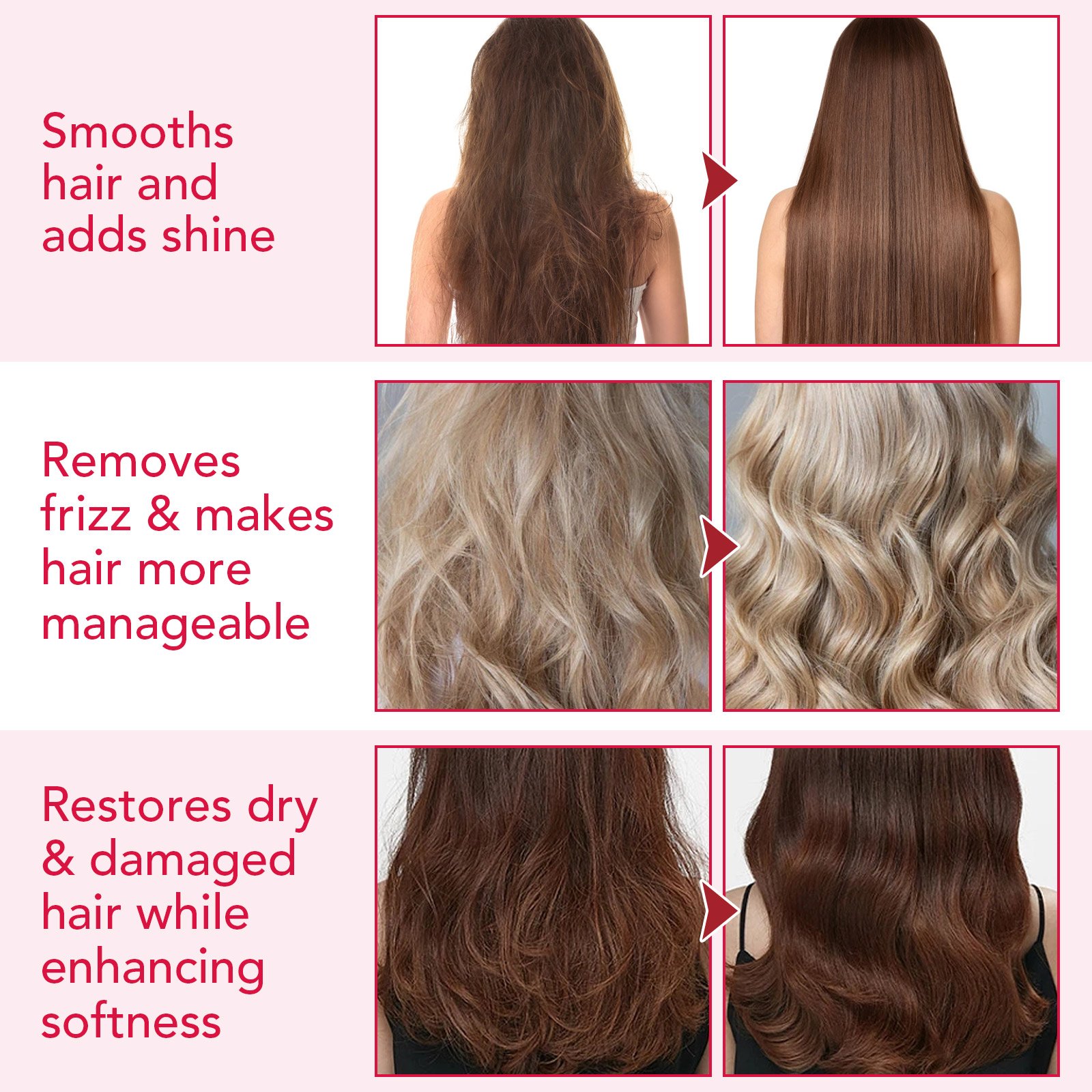 No Rinse Vitaminas Para El Cabello Hair Vitamin Hair Treatment Serum Enriched With Moroccan Macadamia Avocado Oil For Women Men