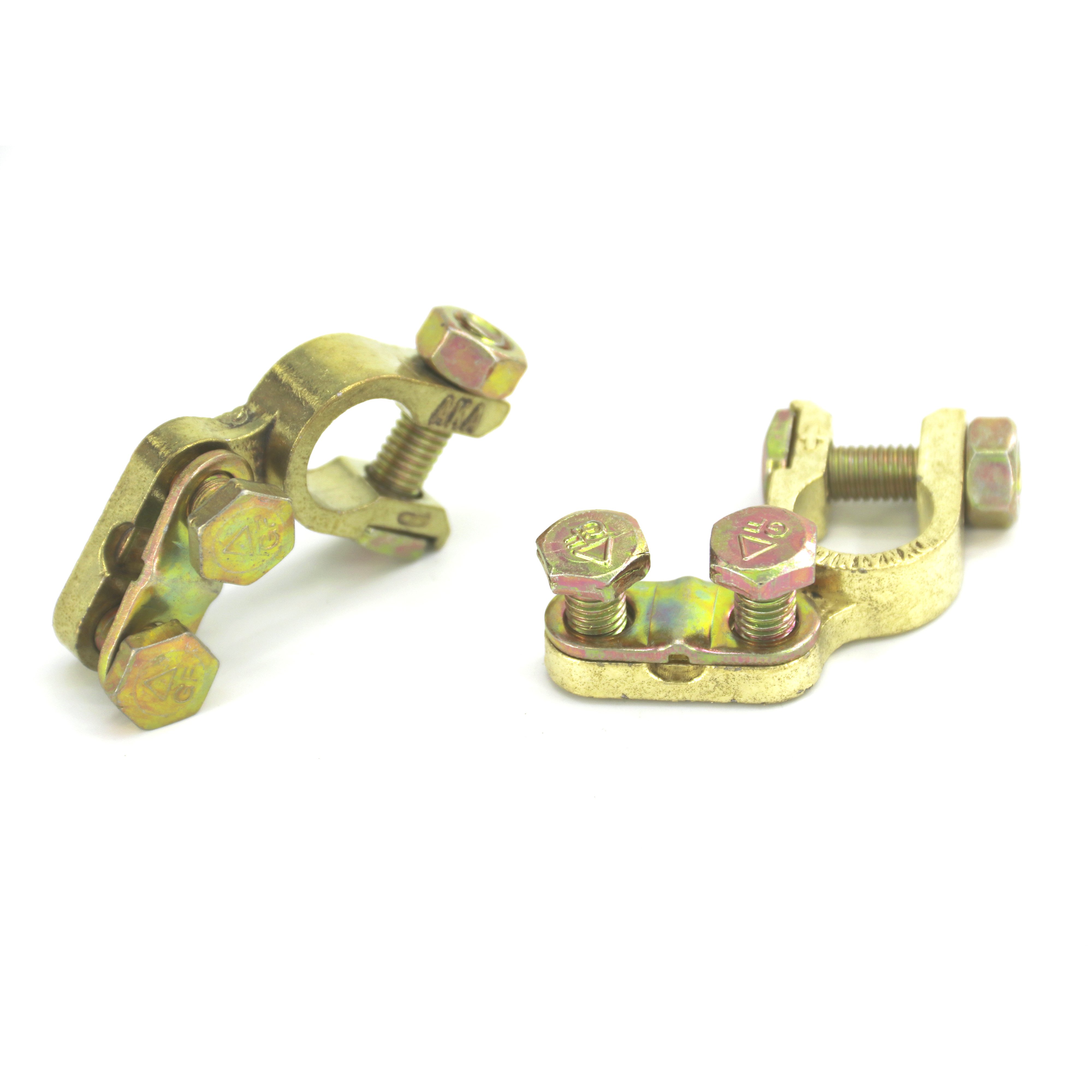 High Quality Lead Automotive Thickened Copper Battery Terminal Electrical Brass Terminal Connector Car Audio Battery Terminal
