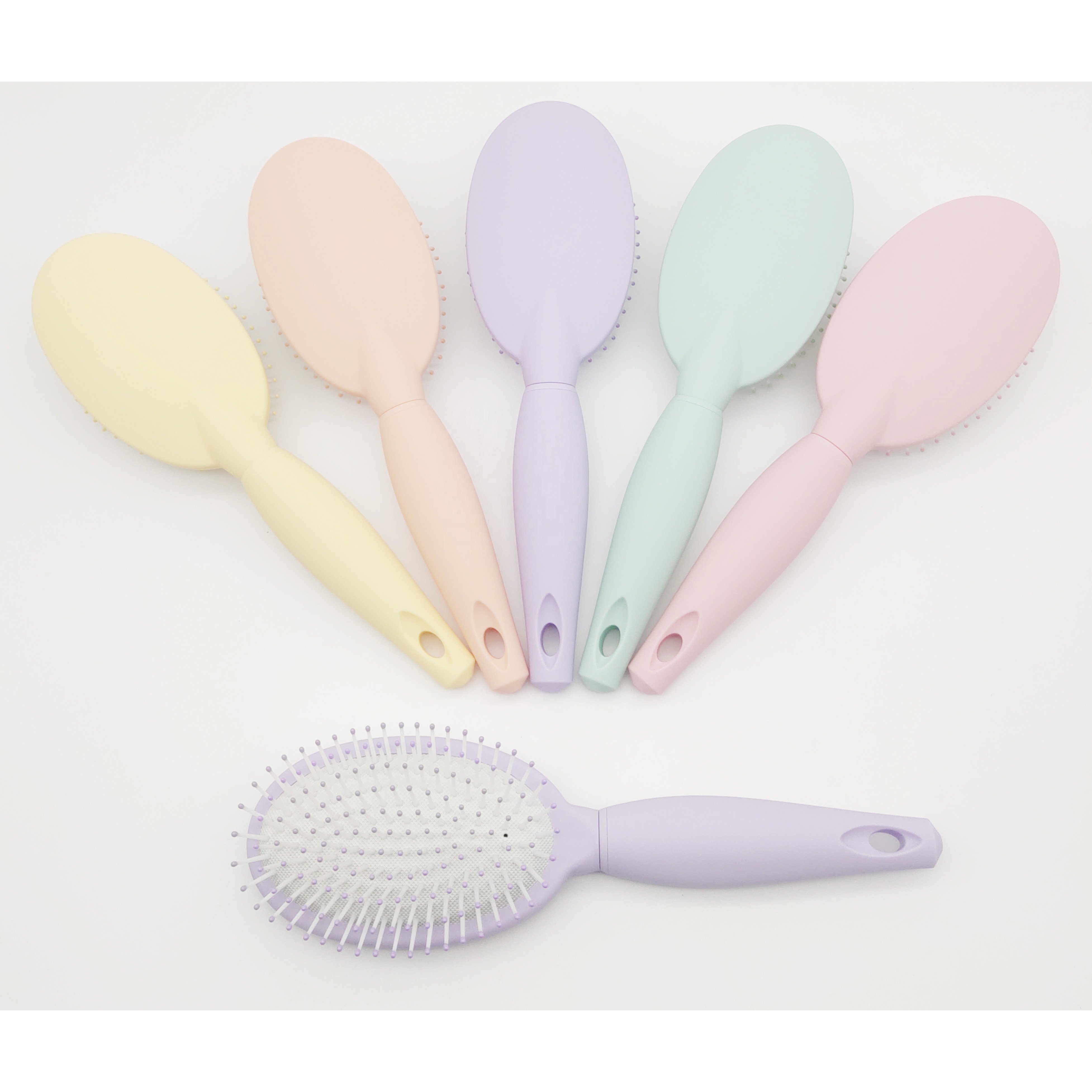 New desig wholesale cepillos para el cabello PP custom pattern OEM paddle air cushion professional massage hair brush