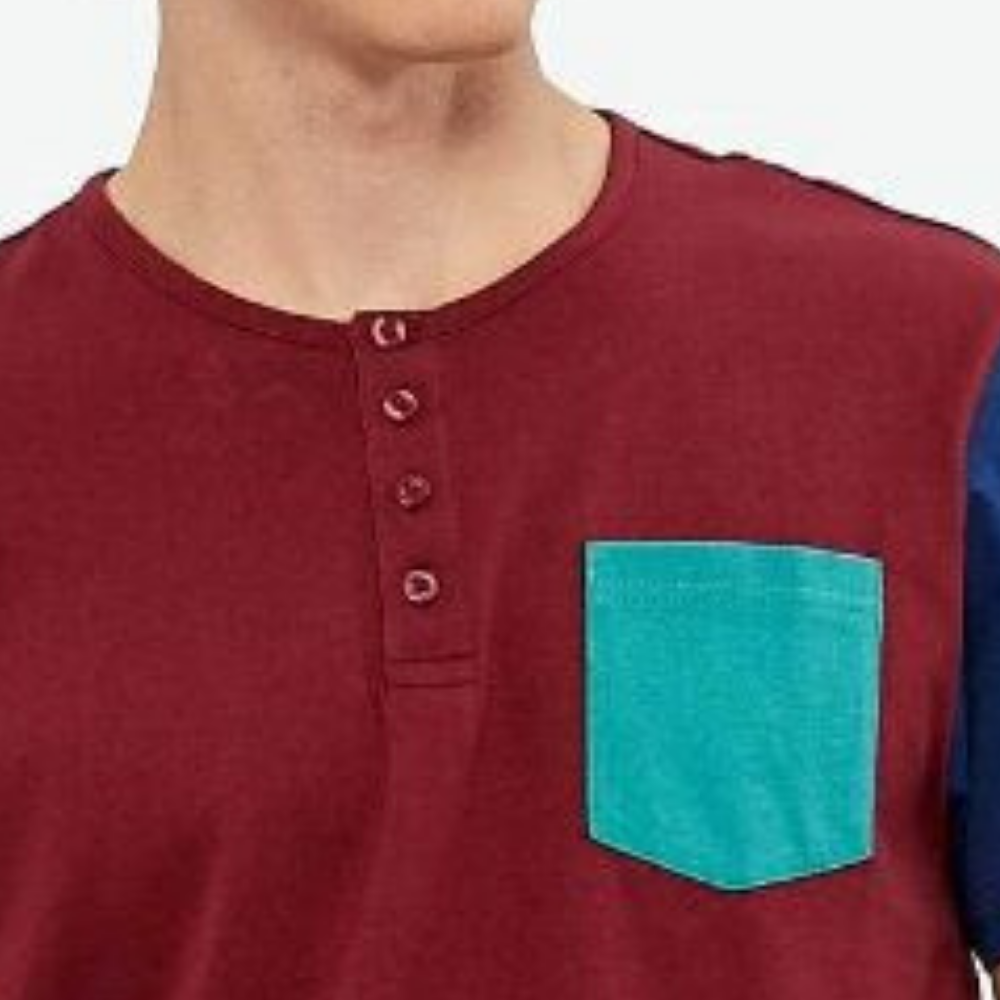 Best Selling Products Wholesale Men Cotton Custom Made T Shirt With Contrast Pocket