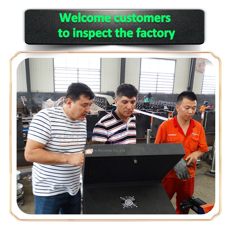 Fully automatic punching electrical cabinet frame forming machine supplier