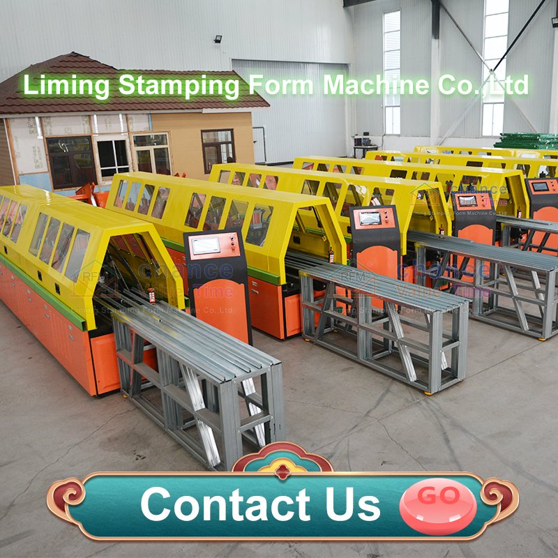 Fully automatic punching electrical cabinet frame forming machine supplier