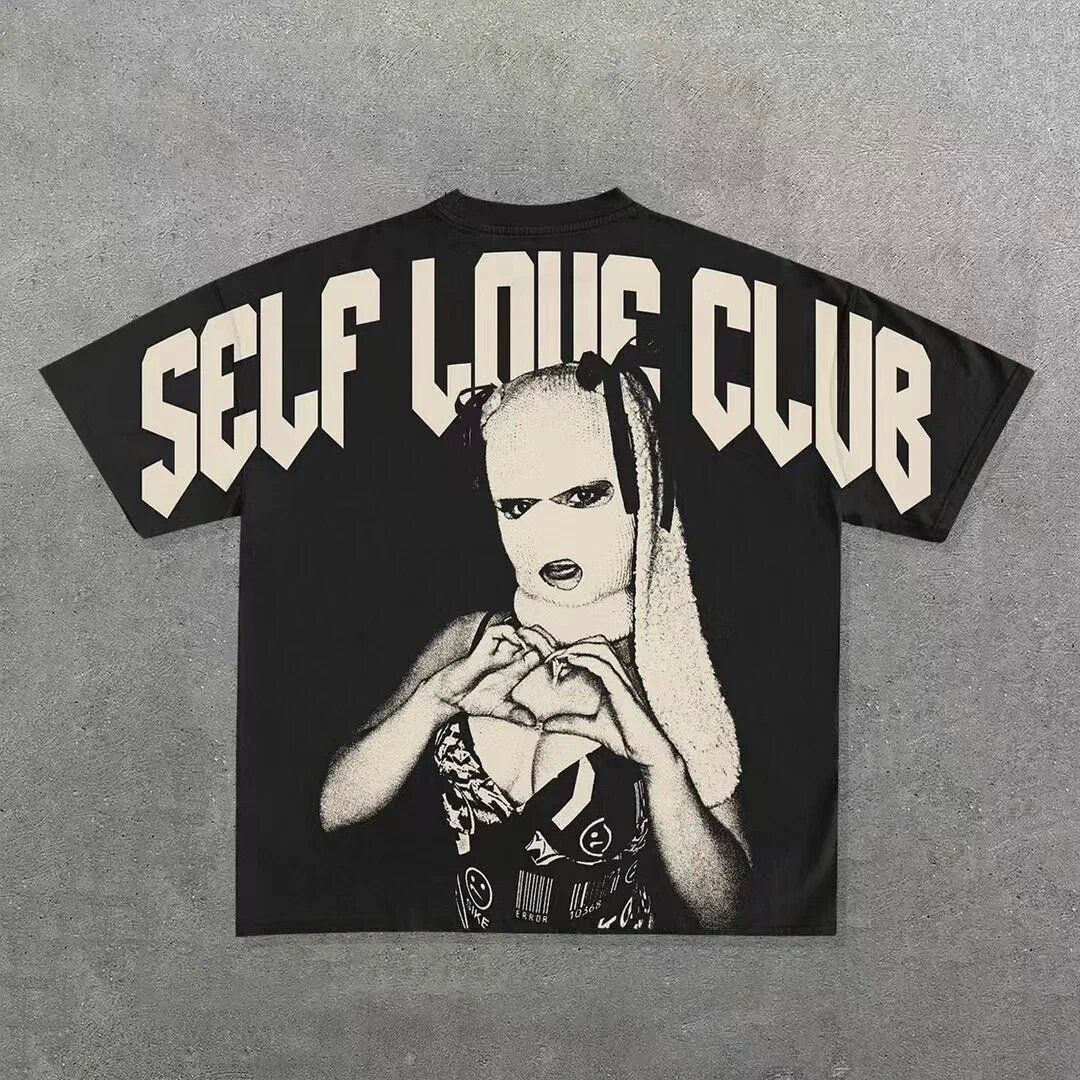 Custom Oversized Cropped Comfort Colors Heavy Weight Cotton Fabric Print All Over Screen Printing T-shirt
