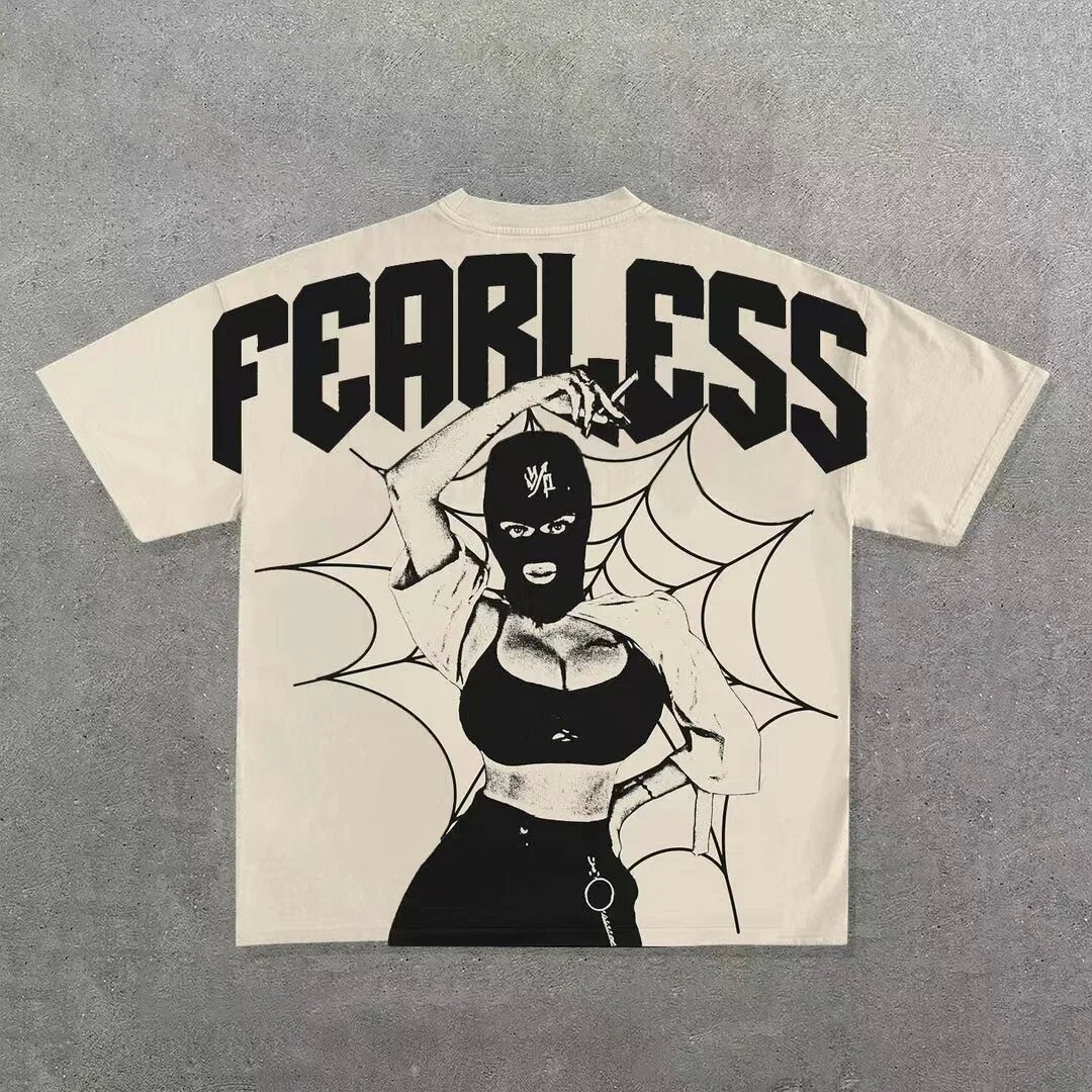 Custom Oversized Cropped Comfort Colors Heavy Weight Cotton Fabric Print All Over Screen Printing T-shirt