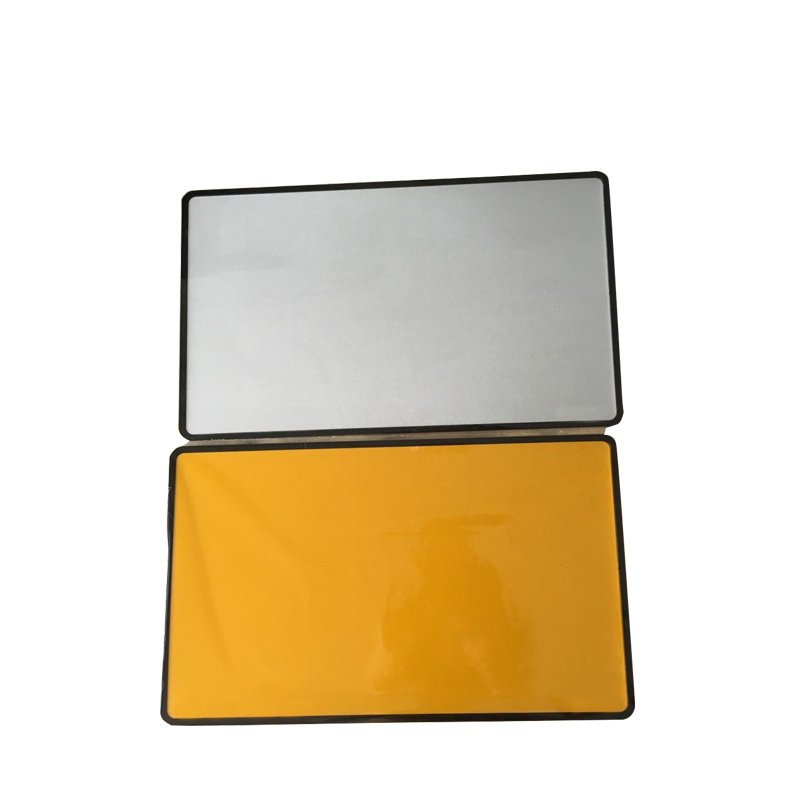 Custom Embossed Blank Sublimation Reflective Car Aluminum License Plate