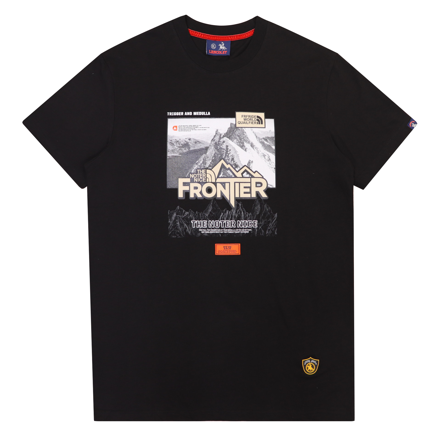 Spot new products plus size men's t-shirts streetwear cotton for man printed t-shirt