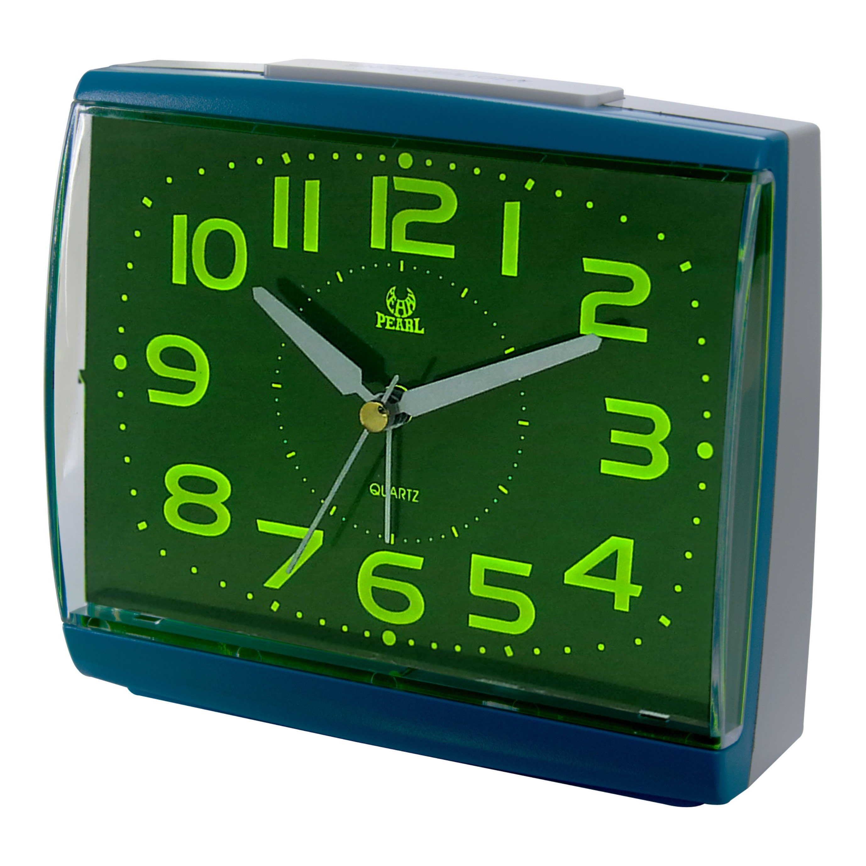 Luminous Night Light Plastic Silent Square Analog Table Desk custom Beep Alarm Clock home Decoration bright Sensor light clocks