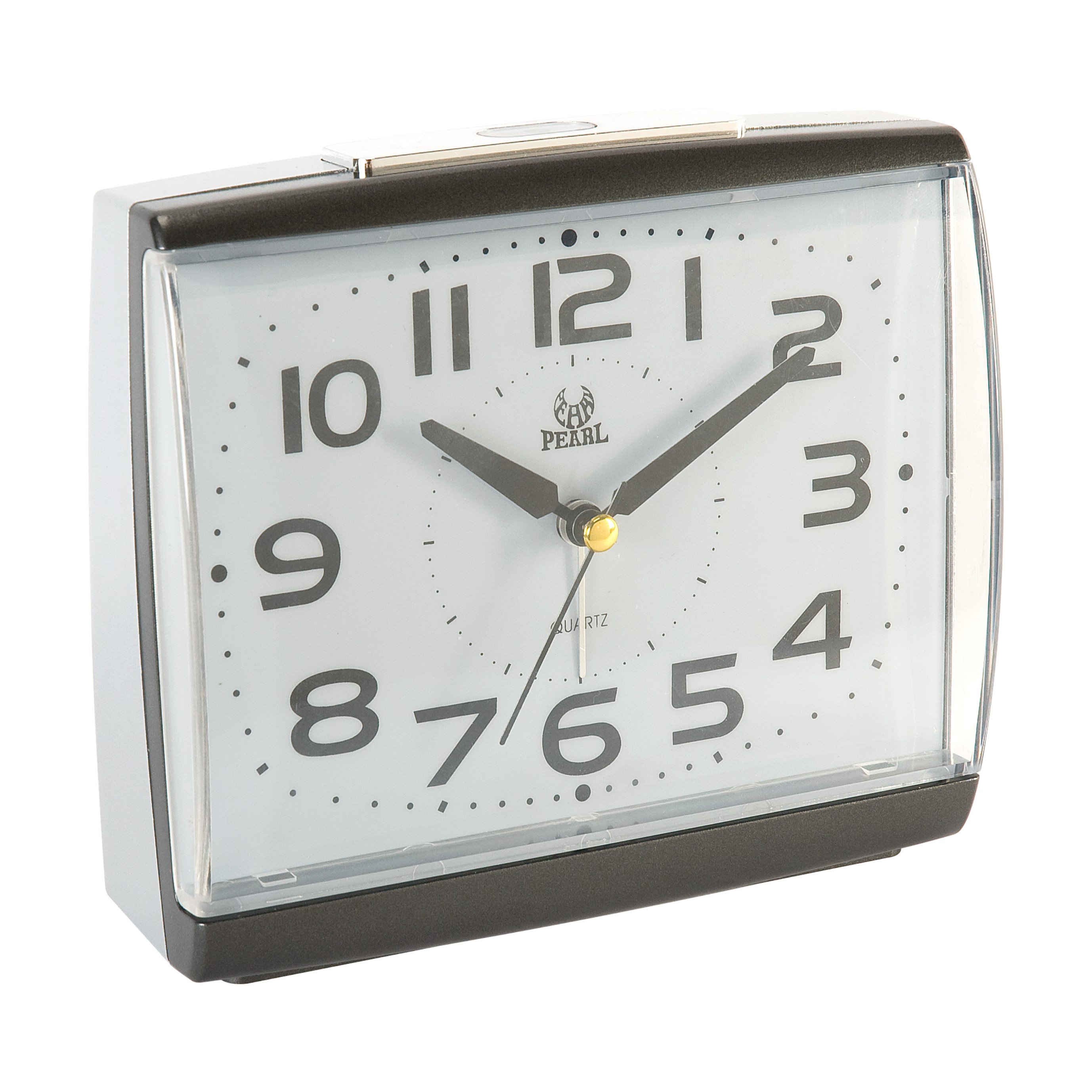 Luminous Night Light Plastic Silent Square Analog Table Desk custom Beep Alarm Clock home Decoration bright Sensor light clocks