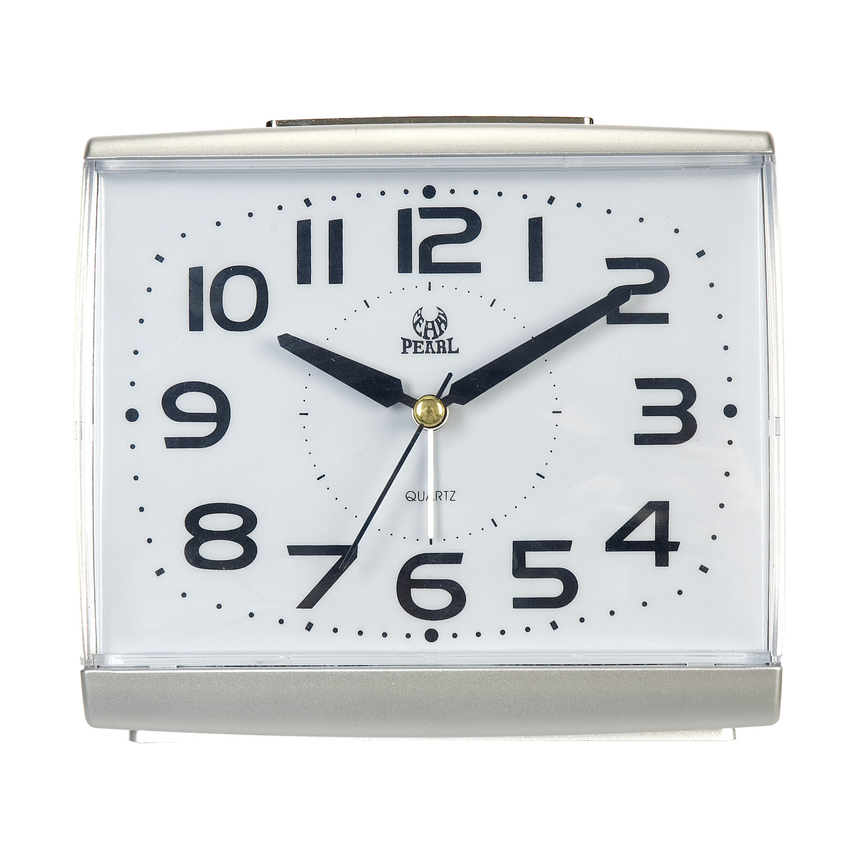 Luminous Night Light Plastic Silent Square Analog Table Desk custom Beep Alarm Clock home Decoration bright Sensor light clocks
