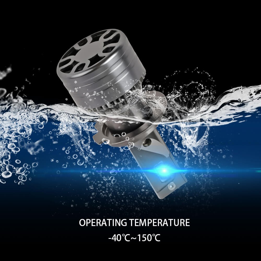 Factory High Power 6000LM 60W H4 H1 H7 9005 9006 Auto Car Led Light Motorcycle Bulb H4 Led Headlights