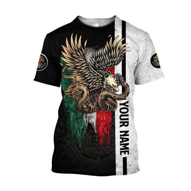 Hot Trending 2024 Fans Cheering Products Mexican T-shirts Mexico Clothing Flag Shirt For Sports Men