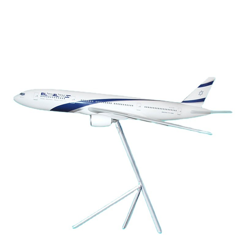 B777-200 El Al Israel Airlines 1/53 120cm Private Jet Model