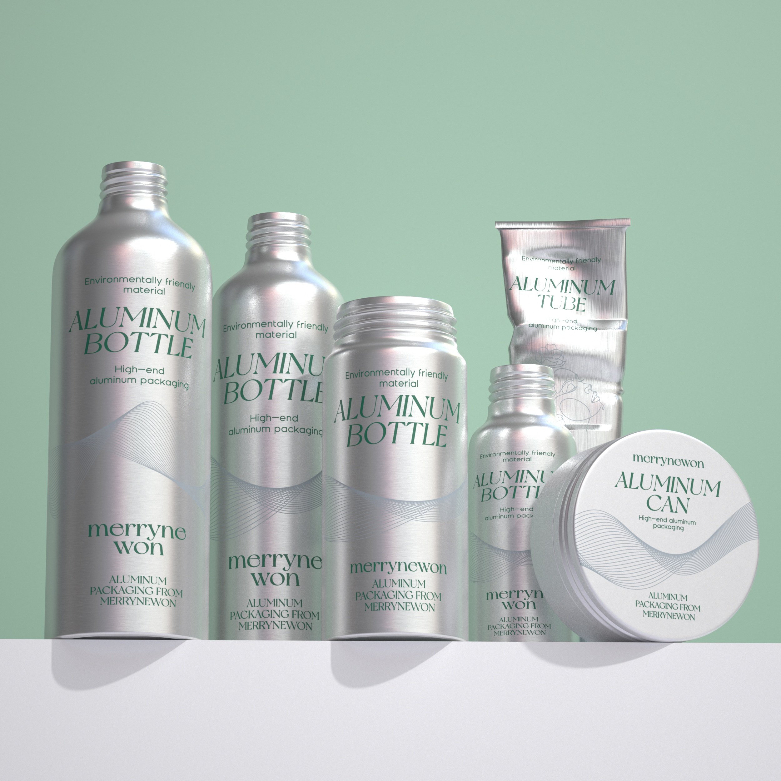 New Product Aluminum Essential oil Bottle 50ml 100ml 200ml Cosmetic Aluminum Can Hand Cream Aluminum Tube