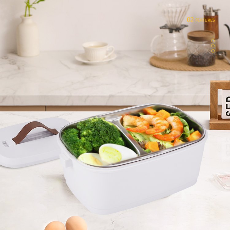 China Portable Food Electric Heater Intelligent Lunch Box Large Capacity Electric Car Lunch Box