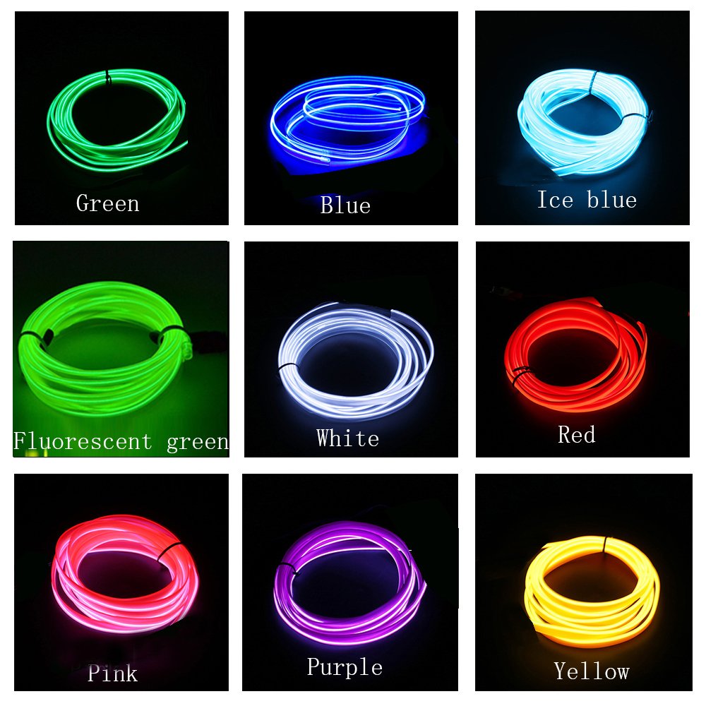 USB 5m Car Light Ambience Lamp Line Led Rgb Neon Interior Atmosphere Cold Light Strip led lighting kit
