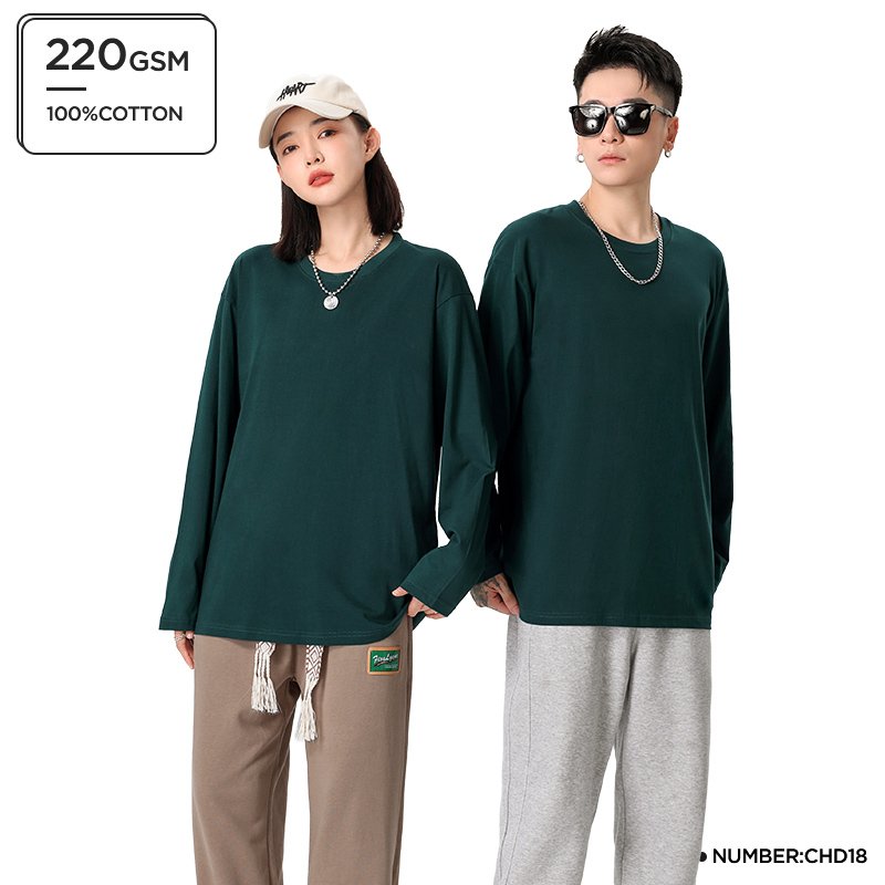 2022 new 100% cotton stylish full sleeve t-shirt winter stone work t shirt for men with collar