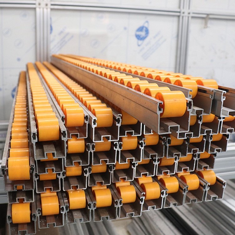 High Quality Placon Sliding Roller Track Flow Rail Industrial Steel Roller Placon 4000mm For Pipe Rack System