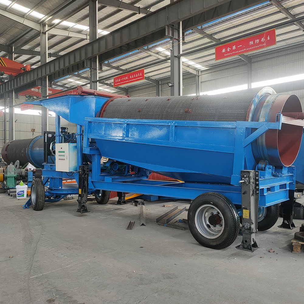 lavadora tromel para la arena de oro y planta de oro de precio bajo
