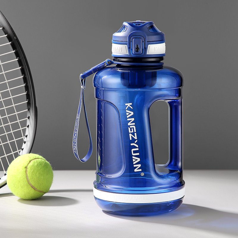 Botella De Agua Plastico Para Personalizar El Gym Sports Minimalist Tritan Transparent Water Jug Bottle