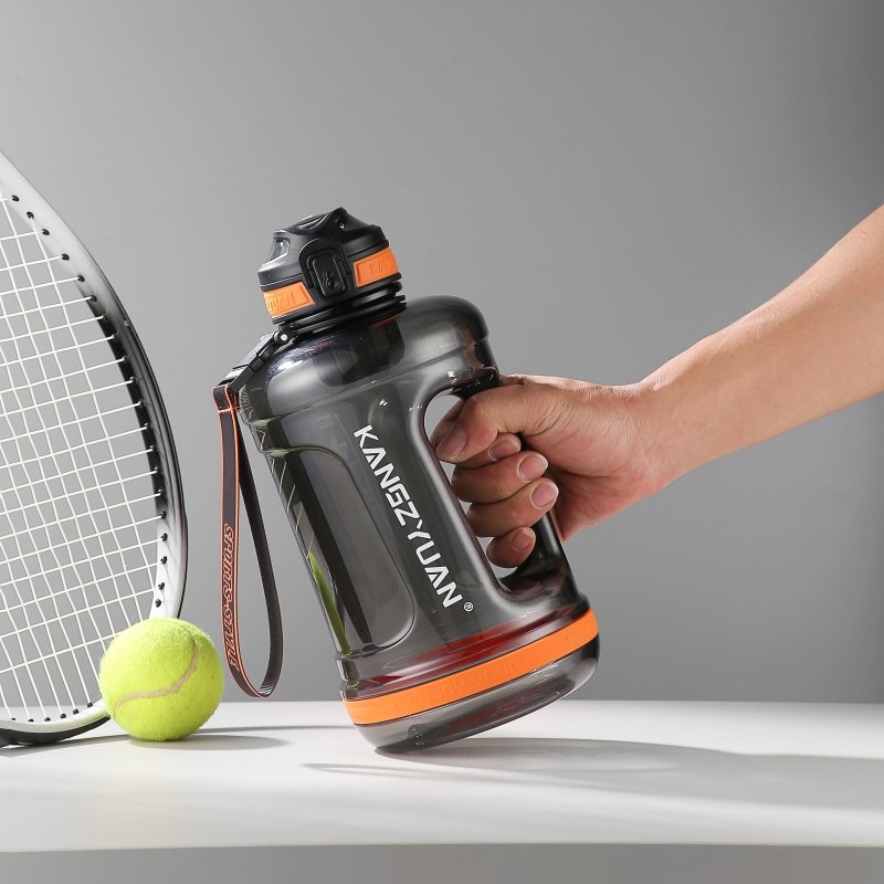 Botella De Agua Plastico Para Personalizar El Gym Sports Minimalist Tritan Transparent Water Jug Bottle