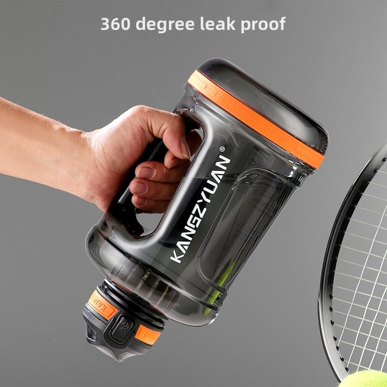 Botella De Agua Plastico Para Personalizar El Gym Sports Minimalist Tritan Transparent Water Jug Bottle