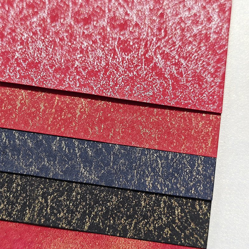 Manufacturer wholesale gold and silver wire pearl paper flash 120g color special art paper packaging paper