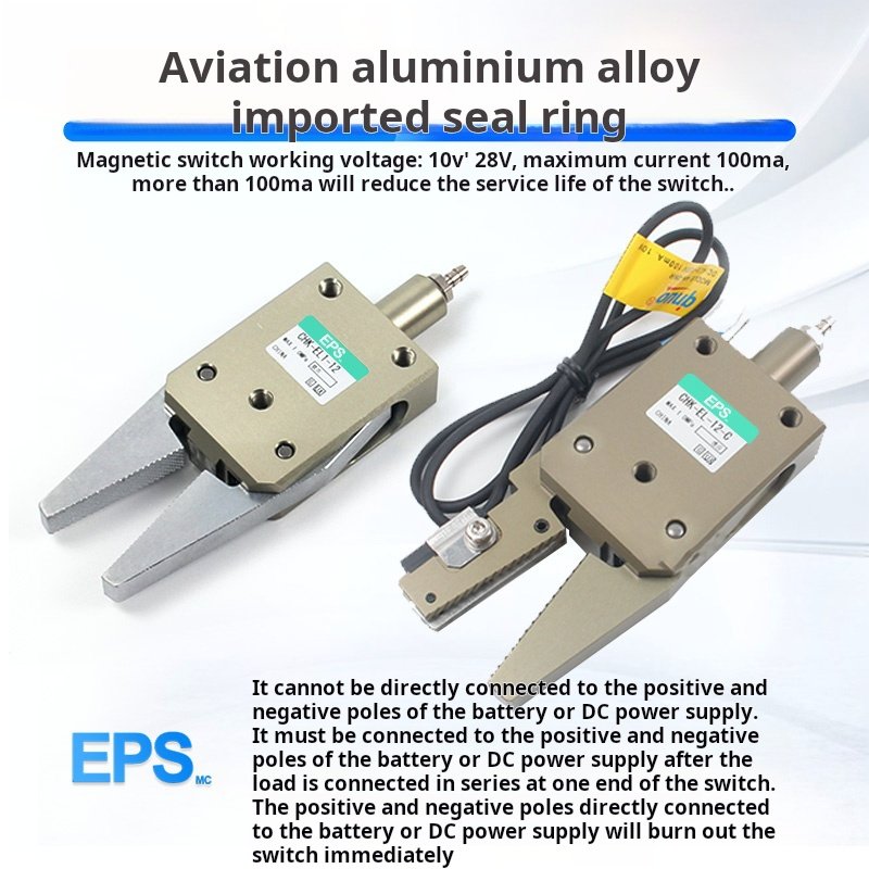Pneumat Gripper Clamp CHK-EM-12-C/EL/EX-20-C Industrial Single And Double Pneumatic Vacuum Robotic Arm Double Soft Gripper