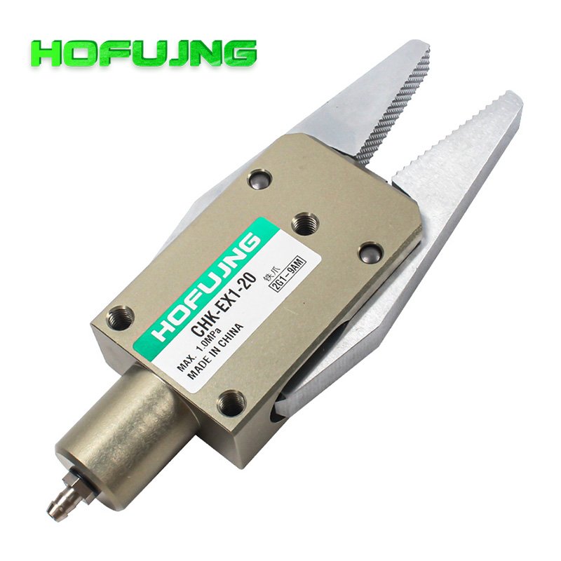 Pneumat Gripper Clamp CHK-EM-12-C/EL/EX-20-C Industrial Single And Double Pneumatic Vacuum Robotic Arm Double Soft Gripper