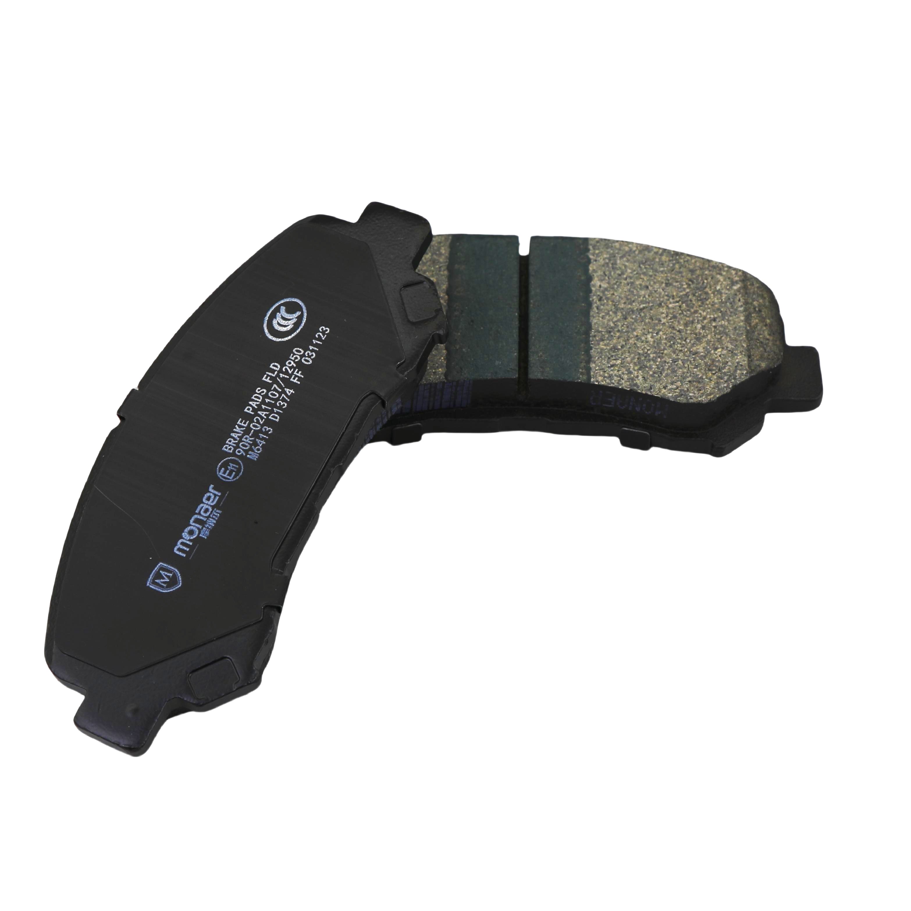 Monaer Brake Pads D1374 Ceramic Front Disc Brake Pad for Nissan