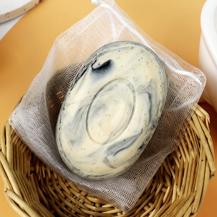 Hot Products Pure Natural Organic Soap Bar Exfoliating Essential Oil Bath Soap Oval Handmade Soap for Adults Use