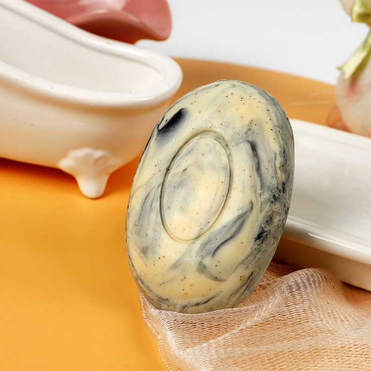 Hot Products Pure Natural Organic Soap Bar Exfoliating Essential Oil Bath Soap Oval Handmade Soap for Adults Use