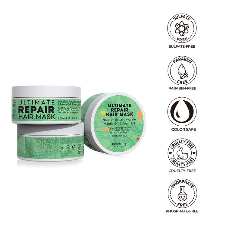 Private Label Natural Best Products Professional Keratin Hair Mask Ultimate Repair Hair Mask for Dry Hair