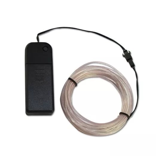 Flashing light up EL Wire with Battery Pack for Costume Cosplay Decoration Flexible Neon Light Glow Car EL Wire