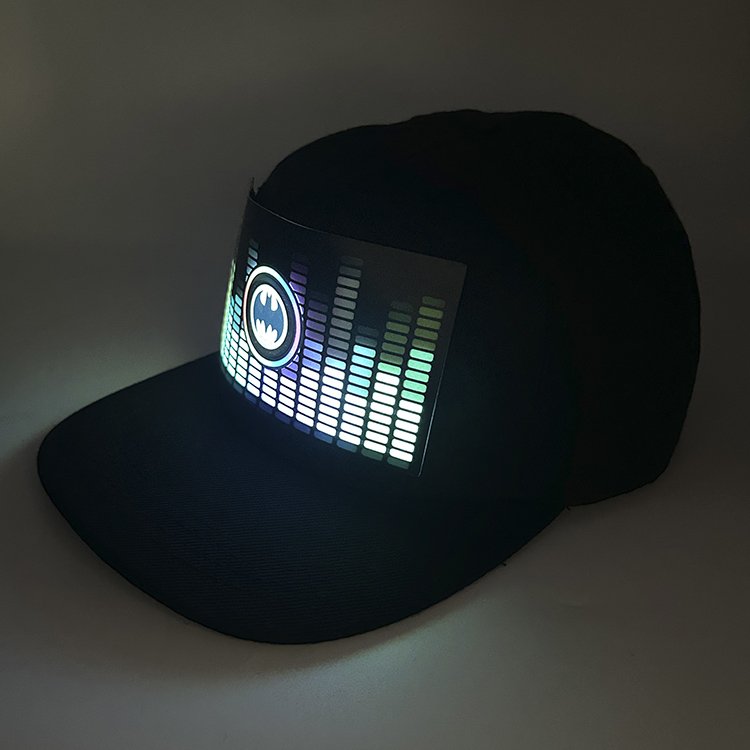 2024 New Products Led Sports Caps EL Panel Cap For Party