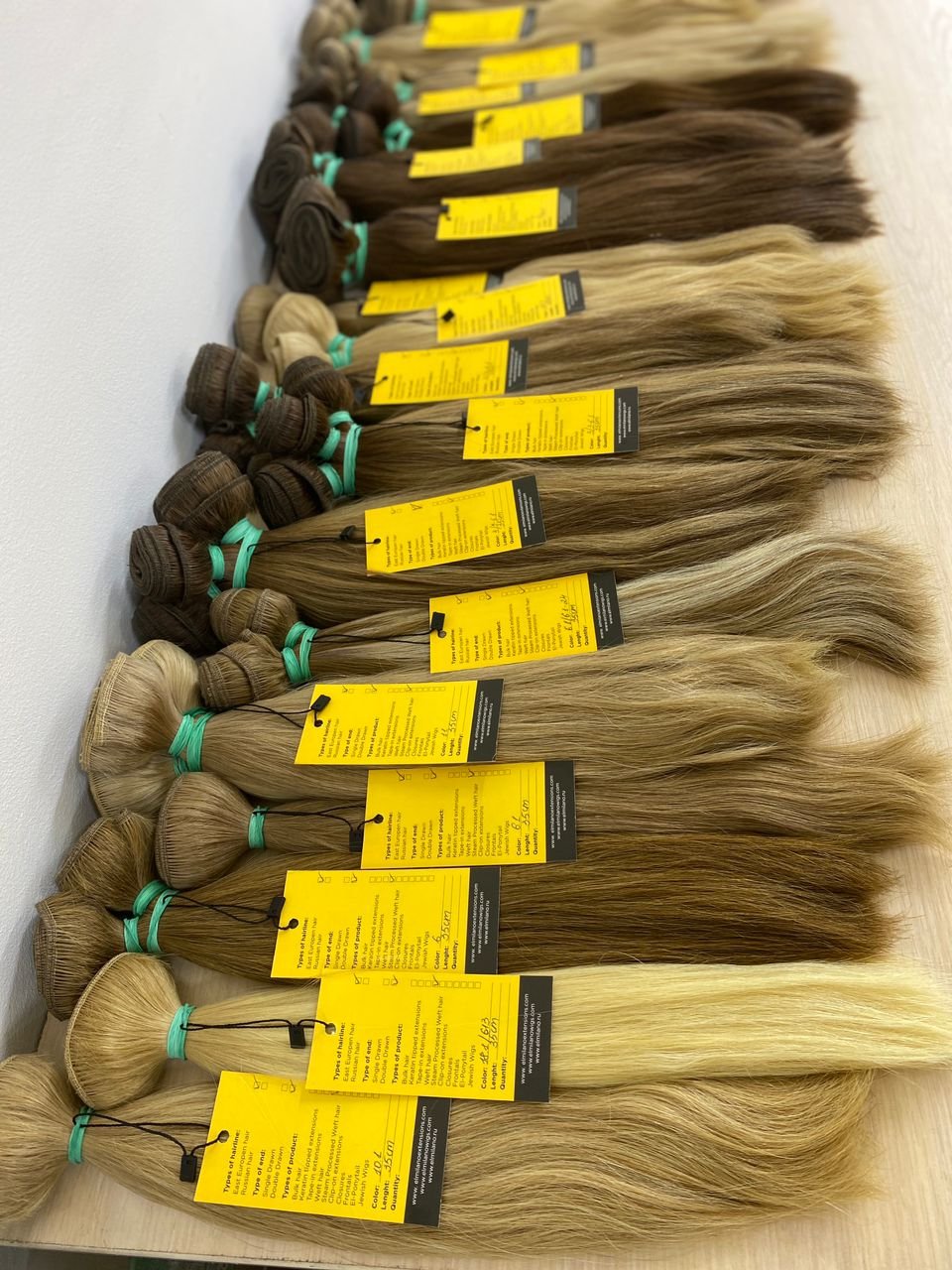 Gorgeous East European Weft/Bundle Hair Extensions