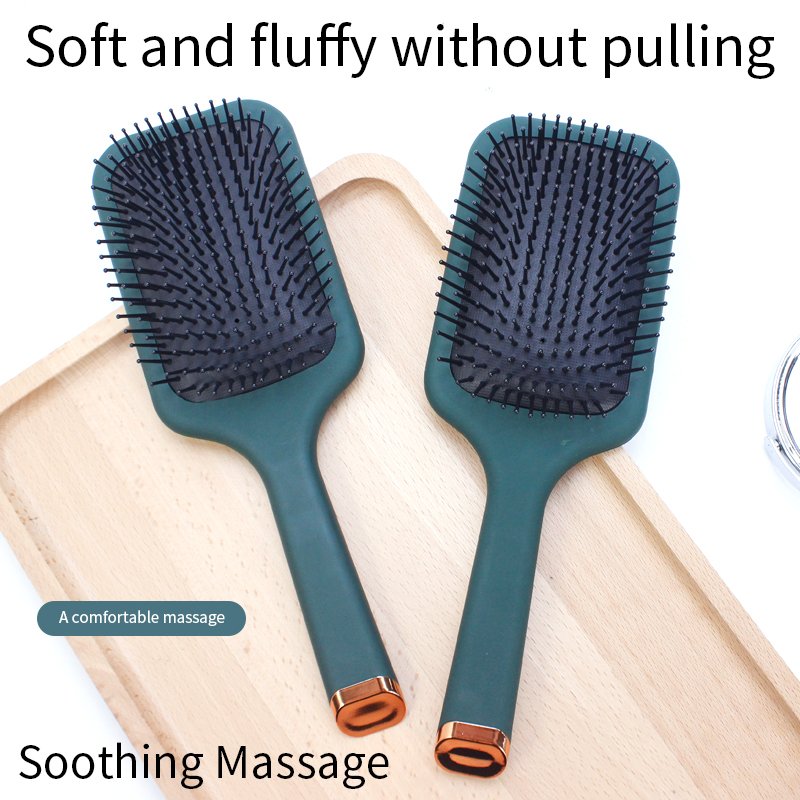 2024 diy cheveux coming new idea product China high standard pore design massage comb soothing scalp caring massage comb