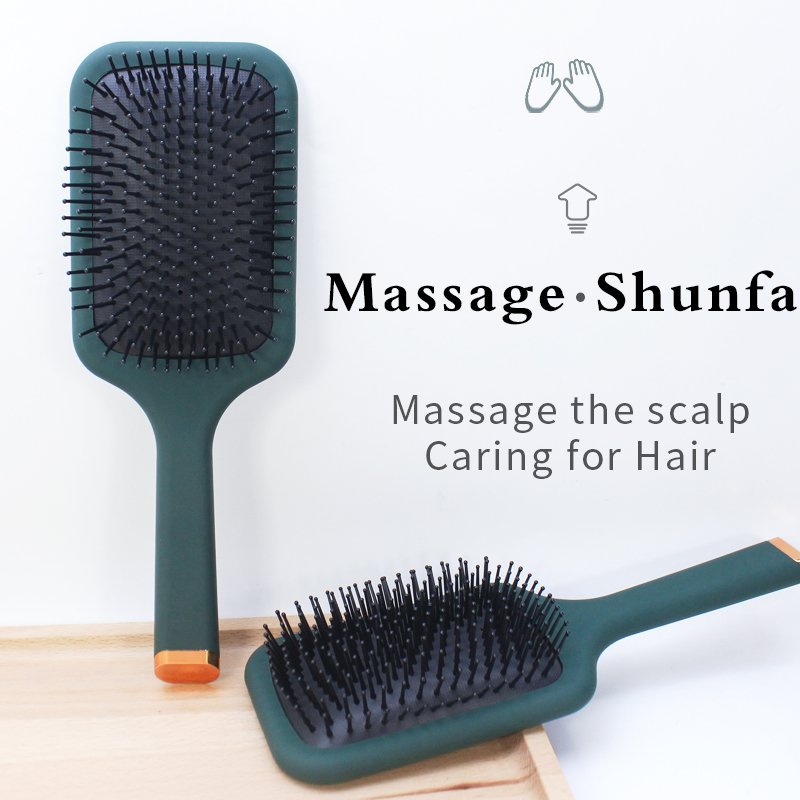 2024 diy cheveux coming new idea product China high standard pore design massage comb soothing scalp caring massage comb