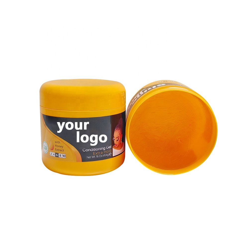 New Arrivals Strong Hold Wax Hair Edge Control Gel shine jam gel Hair styling shine jam hair gel Cera para el cabello