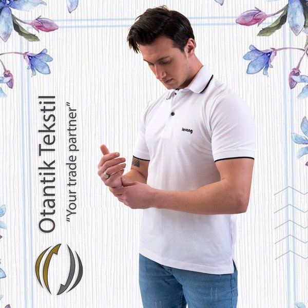 Custom men's short sports t-shirt golf polo t-shirt knitted 100% cotton polo shirts men polo shirt from turkey suppliers