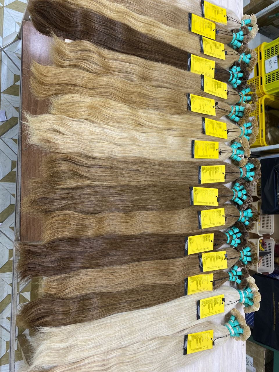 Natural Human Hair Keratin Tip Hair Extensions