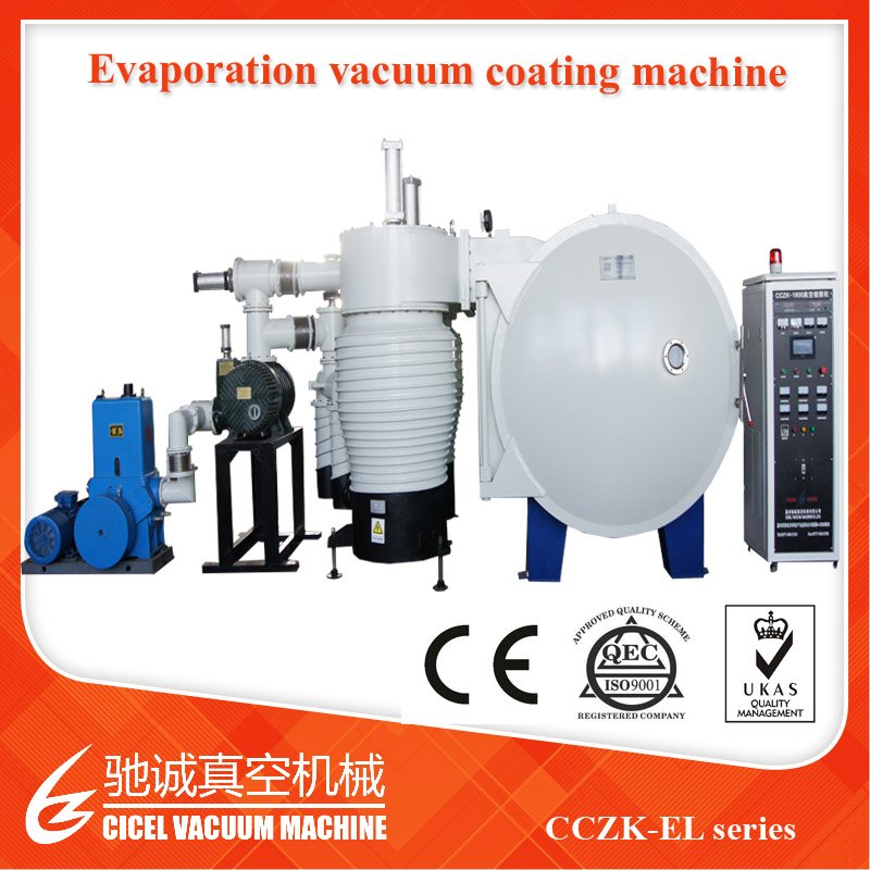 Customized PVD Chrome Vacuum paint making equipment ,Evaporative Aluminized Mirror Coating Machine