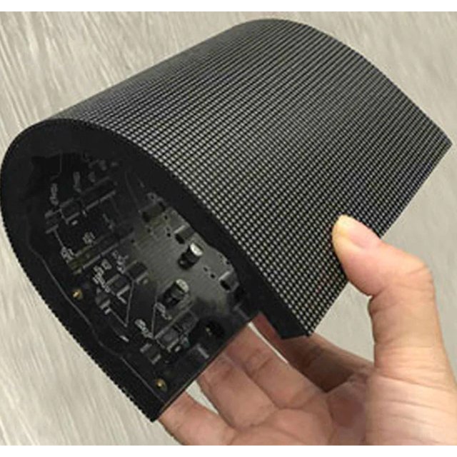 High Brightness Customized Soft Led Module Led Screen P2 P2.5 P3 P4 P5 P6 Flexible Video Wall Led Display advertising