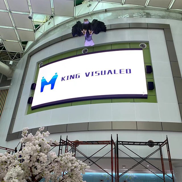 High Brightness Customized Soft Led Module Led Screen P2 P2.5 P3 P4 P5 P6 Flexible Video Wall Led Display advertising